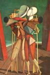 Ettore e Andromaca - 1917  Olio su tela, 60x90  - Galleria Nazionale d'Arte Moderna, Roma